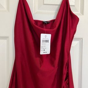 Windsor dress, red, size small